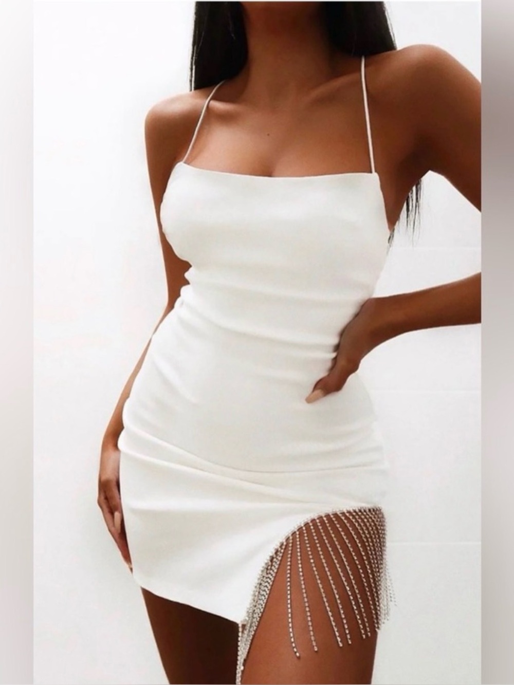 Fashion Nova Borrowed Hearts Mini Dress